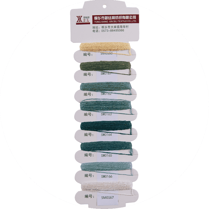 1250d Dope-farvet polyestergarn